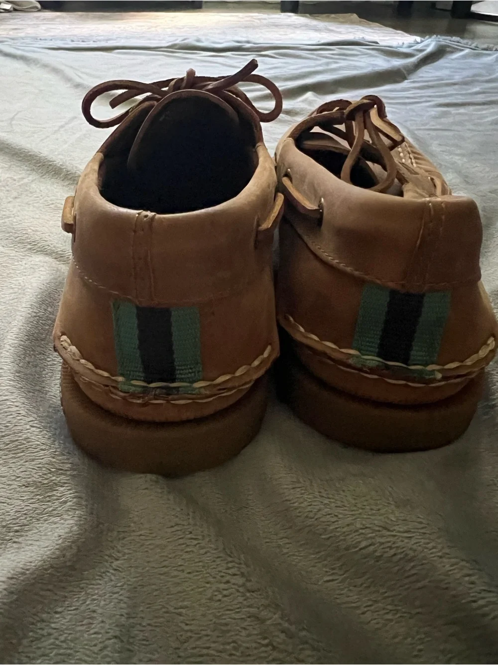 Sperry Men’s Leather Boat Shoes Size 10M Top Sider Non-Marking